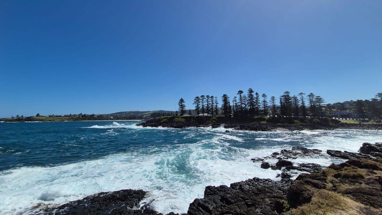 Kiama Beach in Wollongong NSW